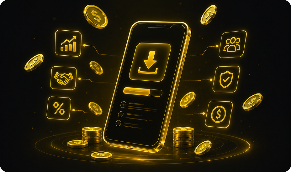 MelBet Affiliate APK Download screen