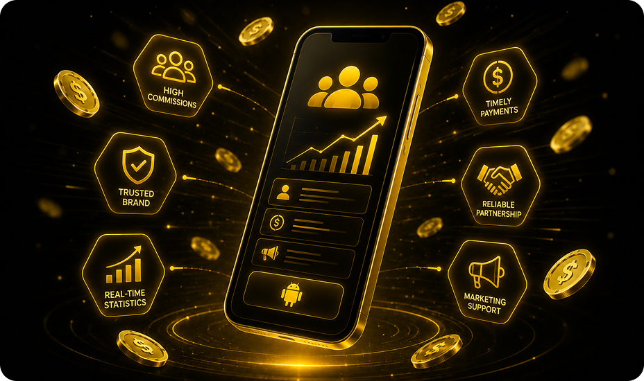 MelBet Affiliate App interface