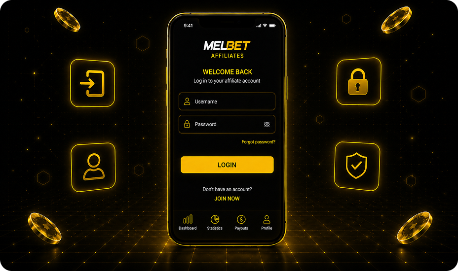 MelBet Affiliate Login via Smartphone